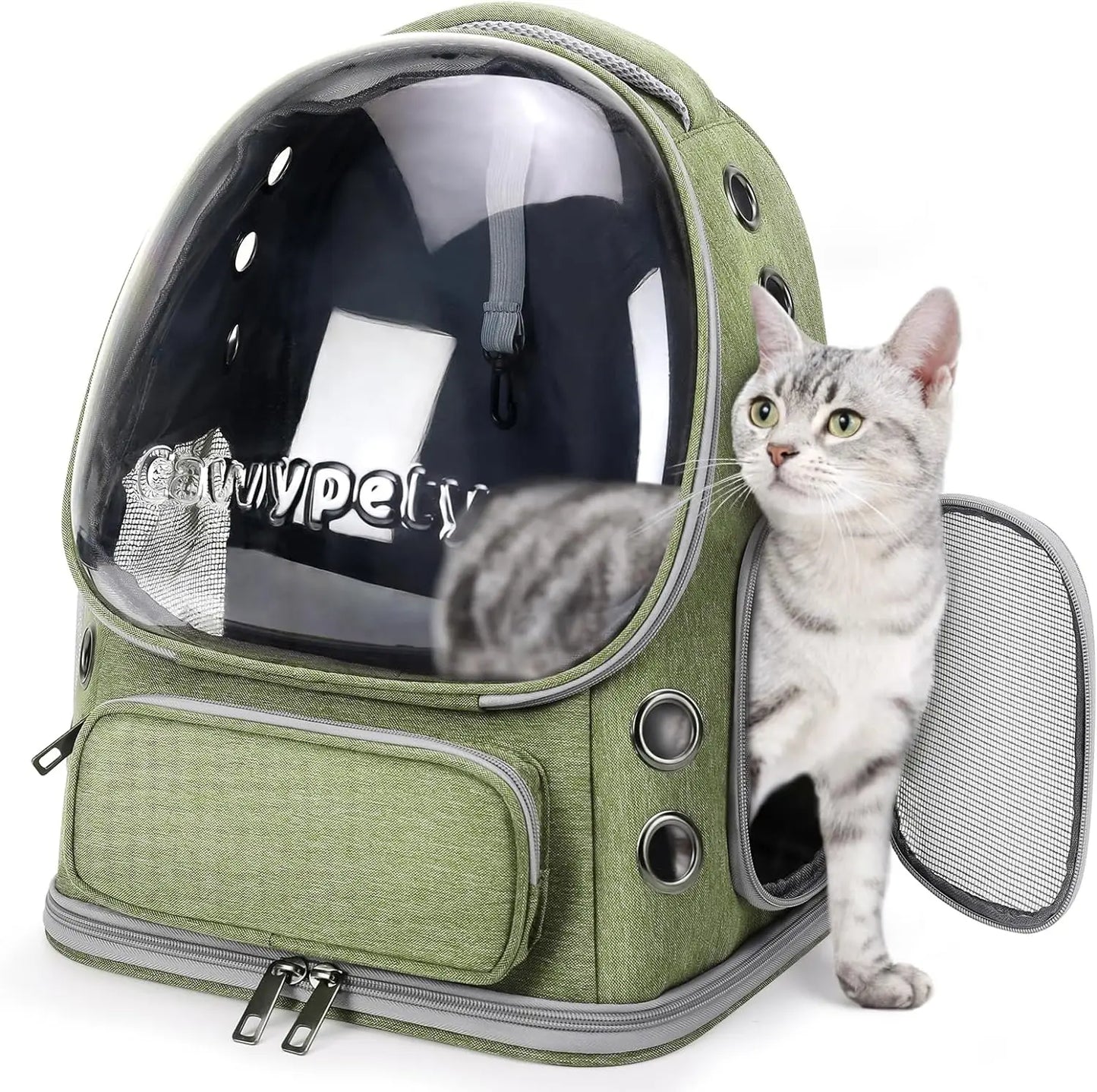 Transparent Space Capsules Pet Cat Backpack