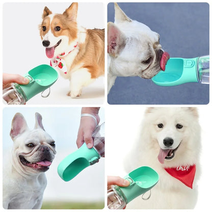 Portable Dog Water Bottle For Small Large Dogs Bowl Outdoor