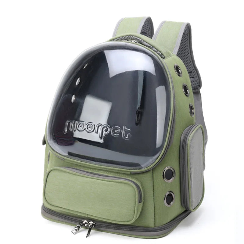 Transparent Space Capsules Pet Cat Backpack